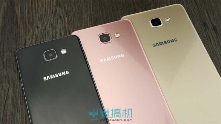 颜值爆发，三星新Galaxy A5/A7/A9三子图赏