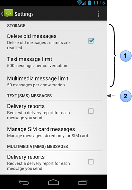Android官方文档之User Interface（Settings）