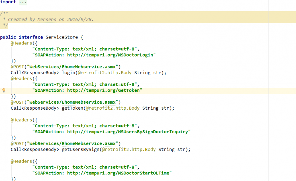 Retrofit2+Okhttp3+Rxjava通过SOAP协议请求WebService